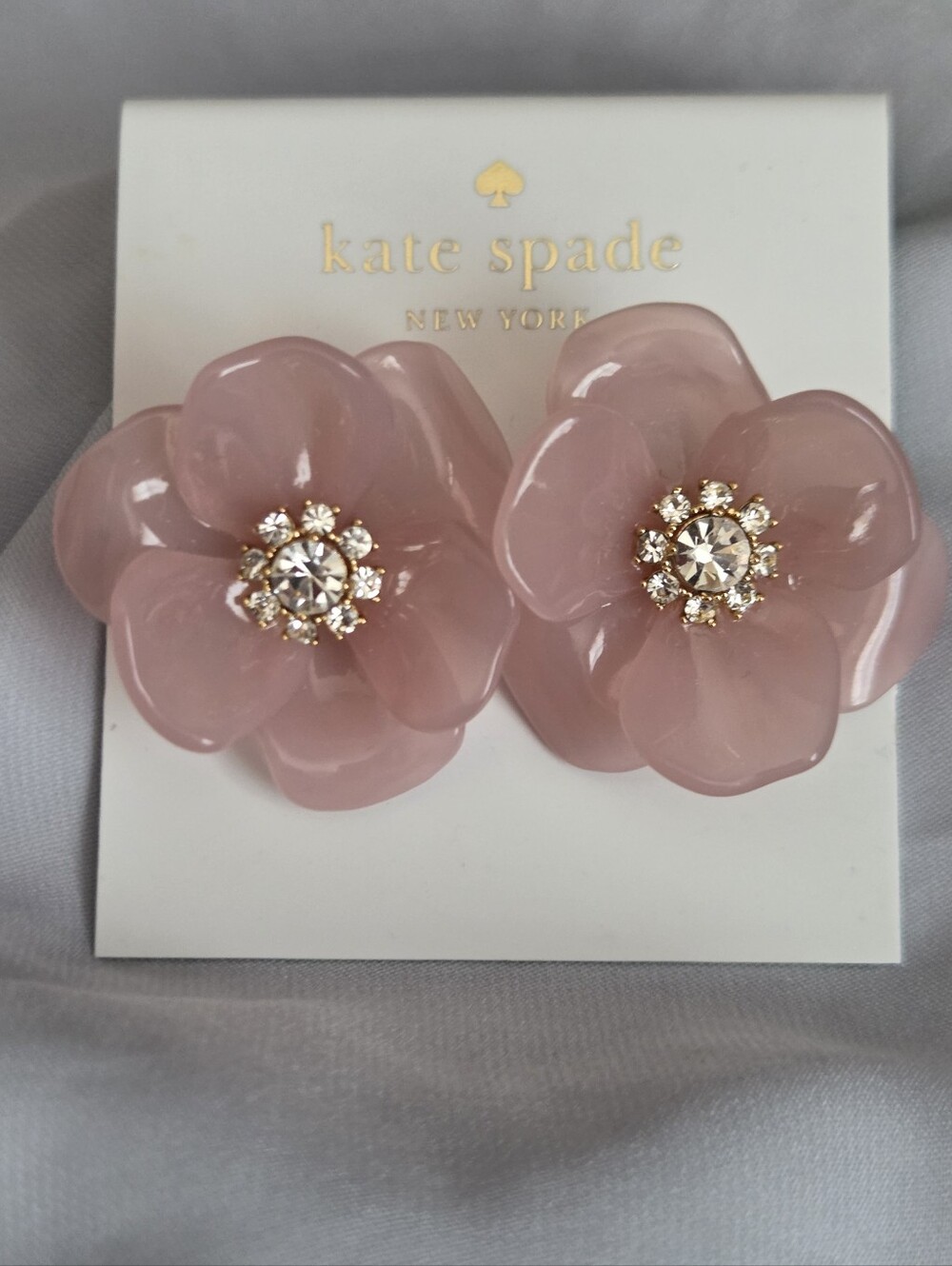 Kate Spade New York Slice of Stone Flower Stud Earrings